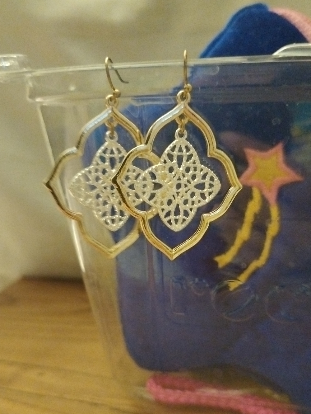 vintage earrings!